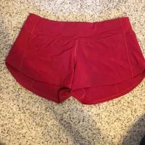 Lululemon speed up short 2.5 inches